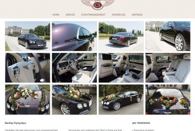 Unternehmenswebsite, Unternehmenshomepage, Autohaus, Yachten, Website, Homepage erstellen